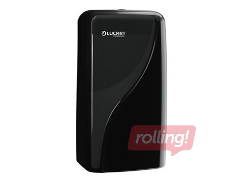 Tualetes papīra loksnēs turētājs Lucart, Identity, T3, plastikāta, melns