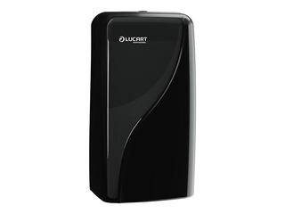 Tualetes papīra loksnēs turētājs Lucart, Identity, T3, plastikāta, melns