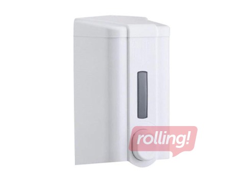 Dozators šķidrajām ziepēm VIALLI, VIA-S4, balts, 1l