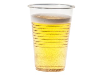 Glāzes plastmasas, 200 ml, 100 gab., caurspīdīgas