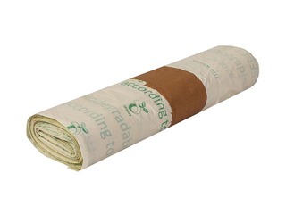 Biokompostējami atkritumu maisi BIO, zaļi, 75l, 18 mikr., 20 gab.