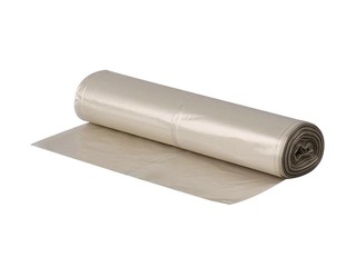Atkritumu maisi 150 l, LDPE, 30 mikr., 10 gab., caurspīdīgi