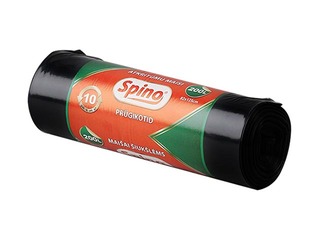 Atkritumu maisi 200 l, LDPE, 40 mikr., 10 gab., melni