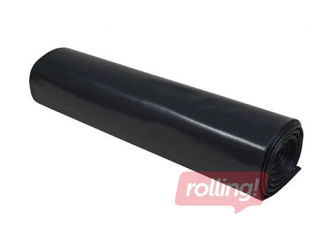 Atkritumu maisi 30 l, LDPE, 50 x 70 cm, 30 mikr., 50 gab., melni