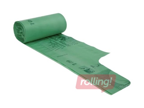 Biokompostējami maisiņi, BioBag, 60l, 30 mikr., 20 gab.