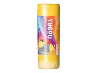 Atkritumu maisi aromatizēti, dzelteni, 35l, YuGou,15gab