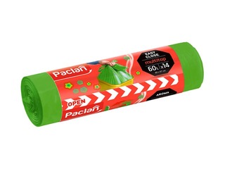 Atkritumu maisi Paclan Multitop, aromatizēti, 60 l, 15 mikr., 14 gab
