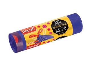 Atkritumu maisi Paclan, sasienami, aromatizēti, 60 l, 10 gab.