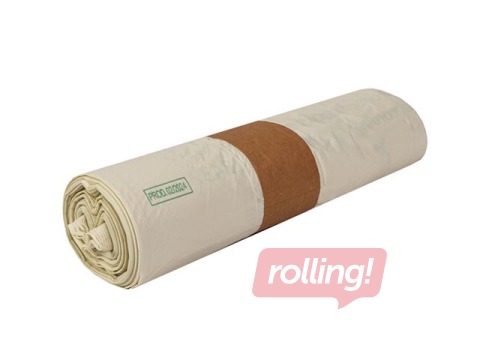 Biokompostējami atkritumu maisi BIO, zaļi, 100l, 18 mikr., 20 gab.