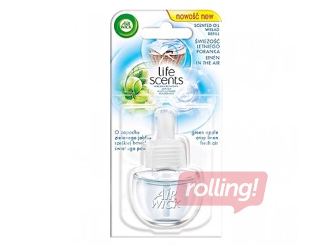 Gaisa atsvaidzinātāja rezerve  Air Wick Electrical, Linen in the air, 19 ml
