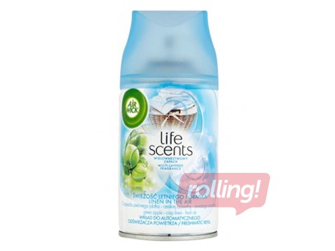 Gaisa atsvaidzinātaja rezerve  Air Wick Freshmatic Linen in the air, 250 ml