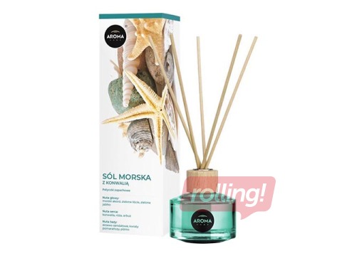 Aromātiskie kociņi Basic, Sea Salt with Lily 50ml