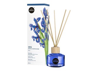 Aromātiskie kociņi Aroma Home Basic, Iris and White Rose 50ml