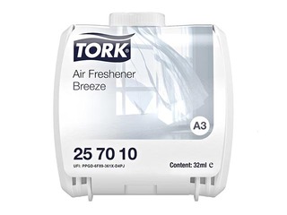Gaisa atsvaidzinātāja rezerve Tork A3, Breeze, 32 ml