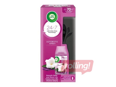 Automātiskā gaisa atsvaidzinātāja komplekts Air Wick, Satin Moon Lily, 250ml