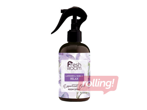 Gaisa atsvaidzinātajs, Fresh Room, Relax Lavender & Vanilla Essential Oil, 400ml