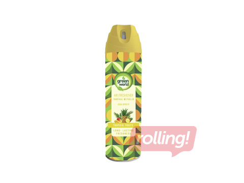 Gaisa atsvaidzinātajs, Green World, Tropical Fruit, Premium, 500ml