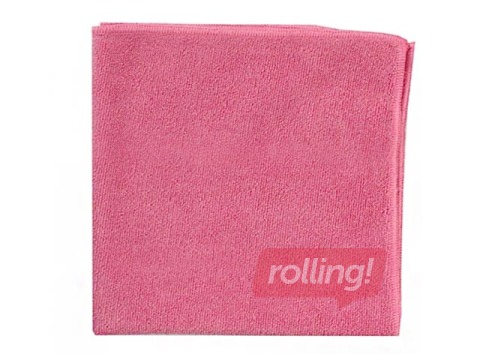 Universāla mikrošķiedras lupatiņa GREEN-TEX Handy Light, 38x38cm, frotē, rozā
