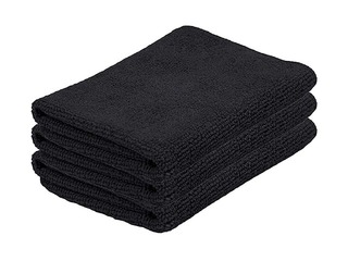 Universāla mikrošķiedras lupatiņa 40 x 40 cm, melna