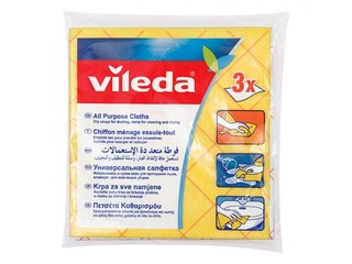 Mitrumu uzsūcošā lupatiņa VILEDA, 3 gab.