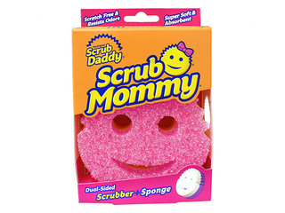 Švammīte trauku mazgāšanai Scrub Mommy, abrazīva, 1 gab.
