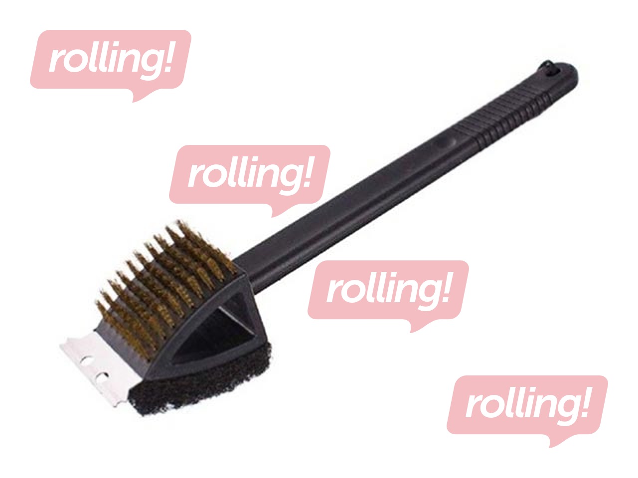 Grila birste 3in1, 38cm