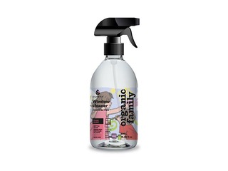 Ekoloģisks stiklu un spoguļu tīrīšanas līdzeklis ar citronu un zemenēm, 0.5 l