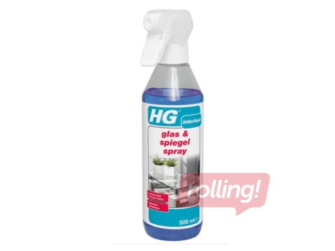 Stiklu un spoguļu tīrīšanas līdzeklis HG, 500 ml