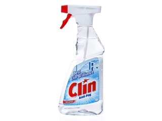 Stikla virsmu tīrīšanas līdzeklis CLIN anti-fog ,500ml