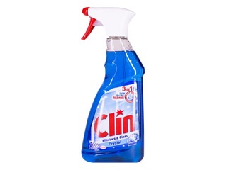 Stikla virsmu tīrīšanas līdzeklis CLIN Blue, 500ml
