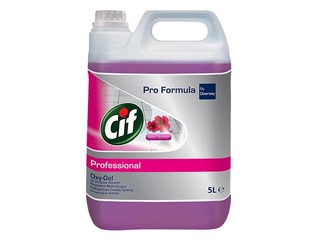 Grīdu mazgāšanas līdzeklis Cif Professional Oxygel Wild Orchid, 5L