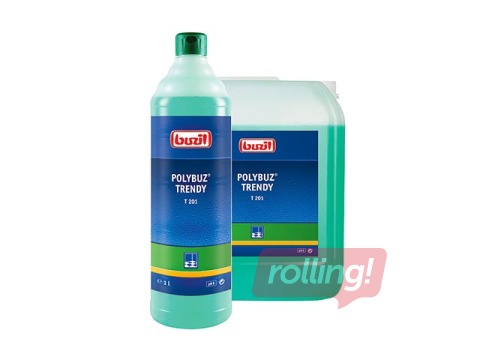 Universāls grīdu mazgāšanas līdzeklis ar polimēriem Buzil T201 Polybuz Trendy, 10L