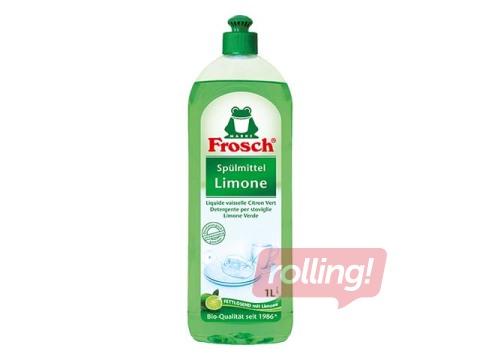 Trauku mazgāšanas līdzeklis Frosch citrona, 1000 ml