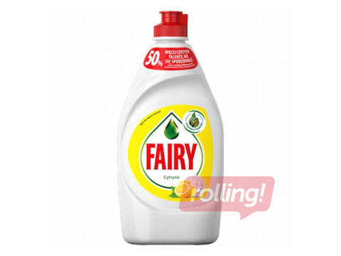 Trauku mazgāšanas līdzeklis Fairy Lemon, 450ml
