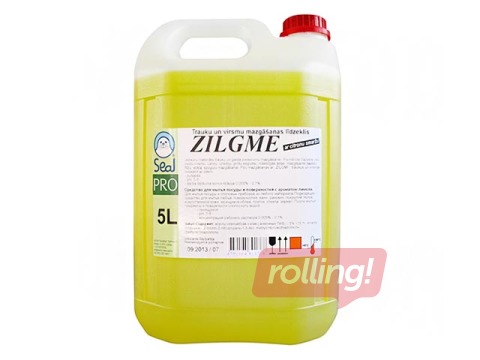 Trauku mazgāšanas līdzeklis, Zilgme ar citrona aromātu, 5 l