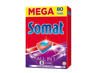 Tabletes trauku mazgājamai mašīnai SOMAT all in one, 80gb