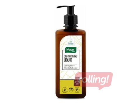 Trauku mazgāšanas līdzeklis Mayeri, Organic, Citronzāle, 500ml