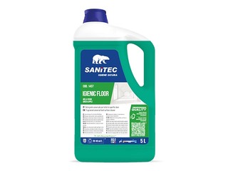Universāls grīdu tīrīšanas līdzeklis Sanitec Igienic Floor Green Apple, 5L
