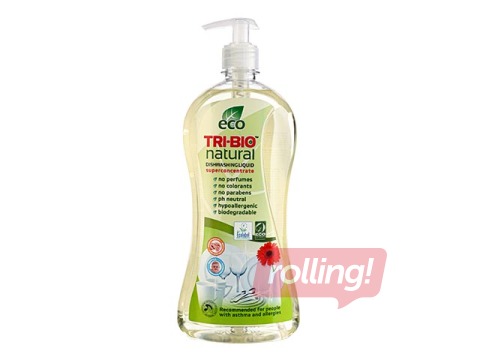 Dabīgis eco līdzeklis trauku mazgāšanai Tri-bio 840ml