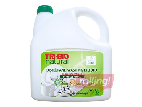 Dabīgis ECO līdzeklis trauku mazgāšanai, Tri-Bio, 2.84l