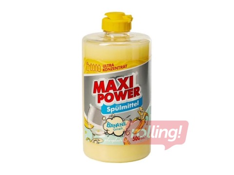 Trauku mazgāšanas želeja Maxi Power, Banana, koncentrēta, 500ml