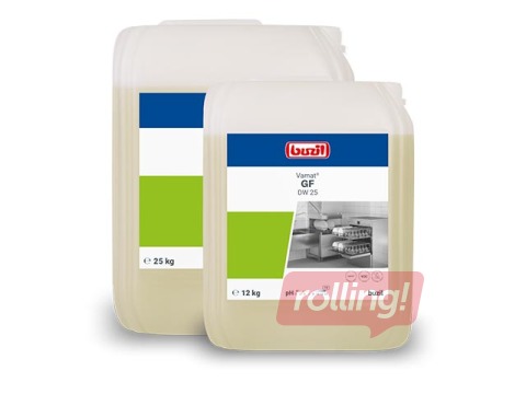 Trauku mazgāšanas līdzeklis automātiem Buzil DW25 Vamat GF, 10l (12kg)