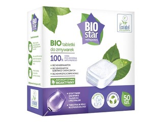 Tabletes trauku mazgājamai mašīnai, BIOstar, 50 gab.