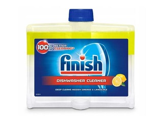 Trauku mazgājamās mašīnas tīrīšanas līdzeklis Finish, lemon, 250ml