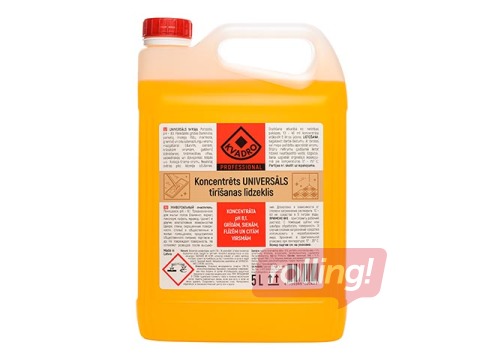 Koncentrēts universāls tīrīšanas līdzeklis Kvadro, 5l