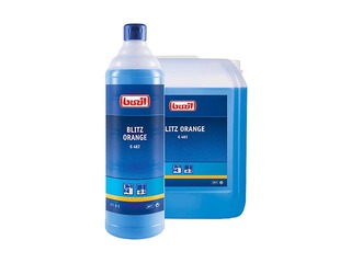 Universāls tīrīšanas līdzeklis uz spirta bāzes Buzil G482 Blitz Orange, 10L