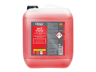 Sanitāro virsmu tīrīšanas līdzekļis Clinez, W3 Forte, 10l