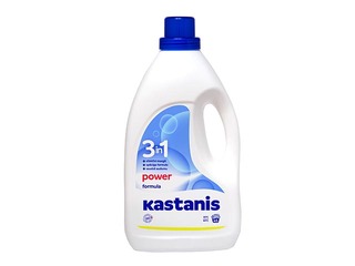 Veļas mazgāšanas līdzeklis Kastanis, 3in1 Power formula, Ocean, 1800ml