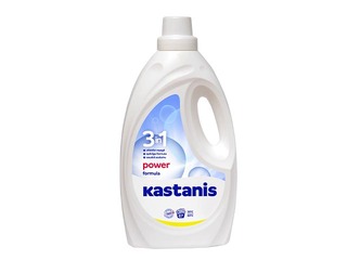 Veļas mazgāšanas līdzeklis Kastanis, 3in1 power formula, 2700ml