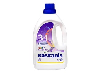 Veļas mazgāšanas līdzeklis Kastanis, 3in1 Color Lavander, 900ml